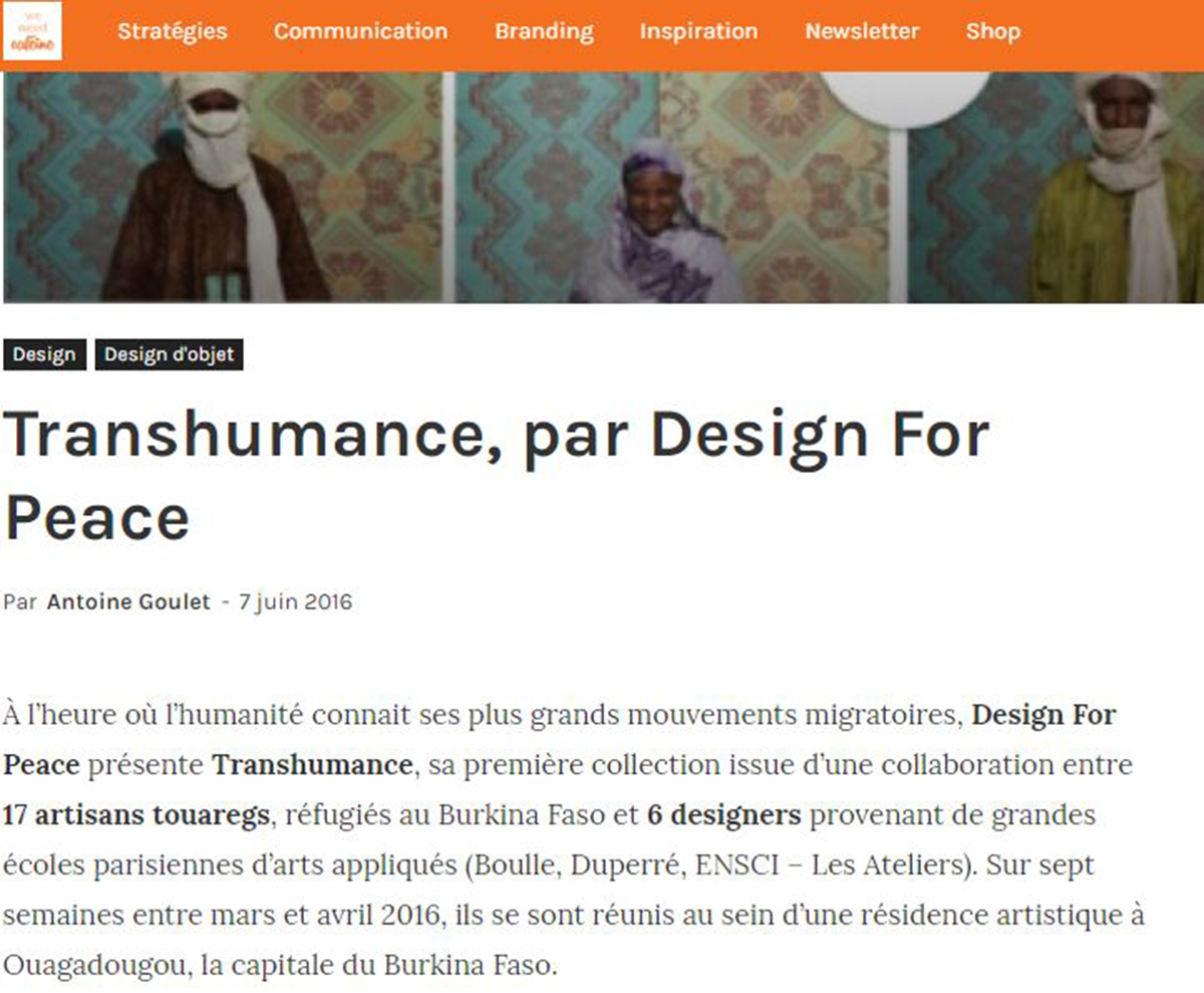 rencontres entre designers et artisans
