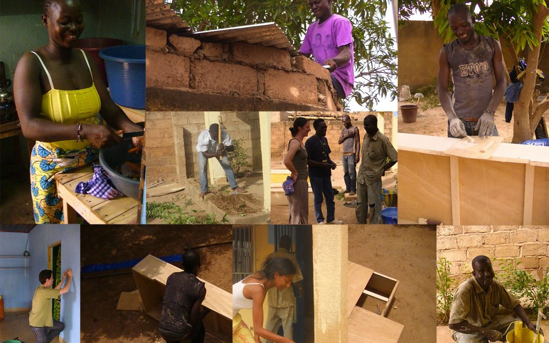 Les travaux d’aménagement du Centre textile Afrika Tiss