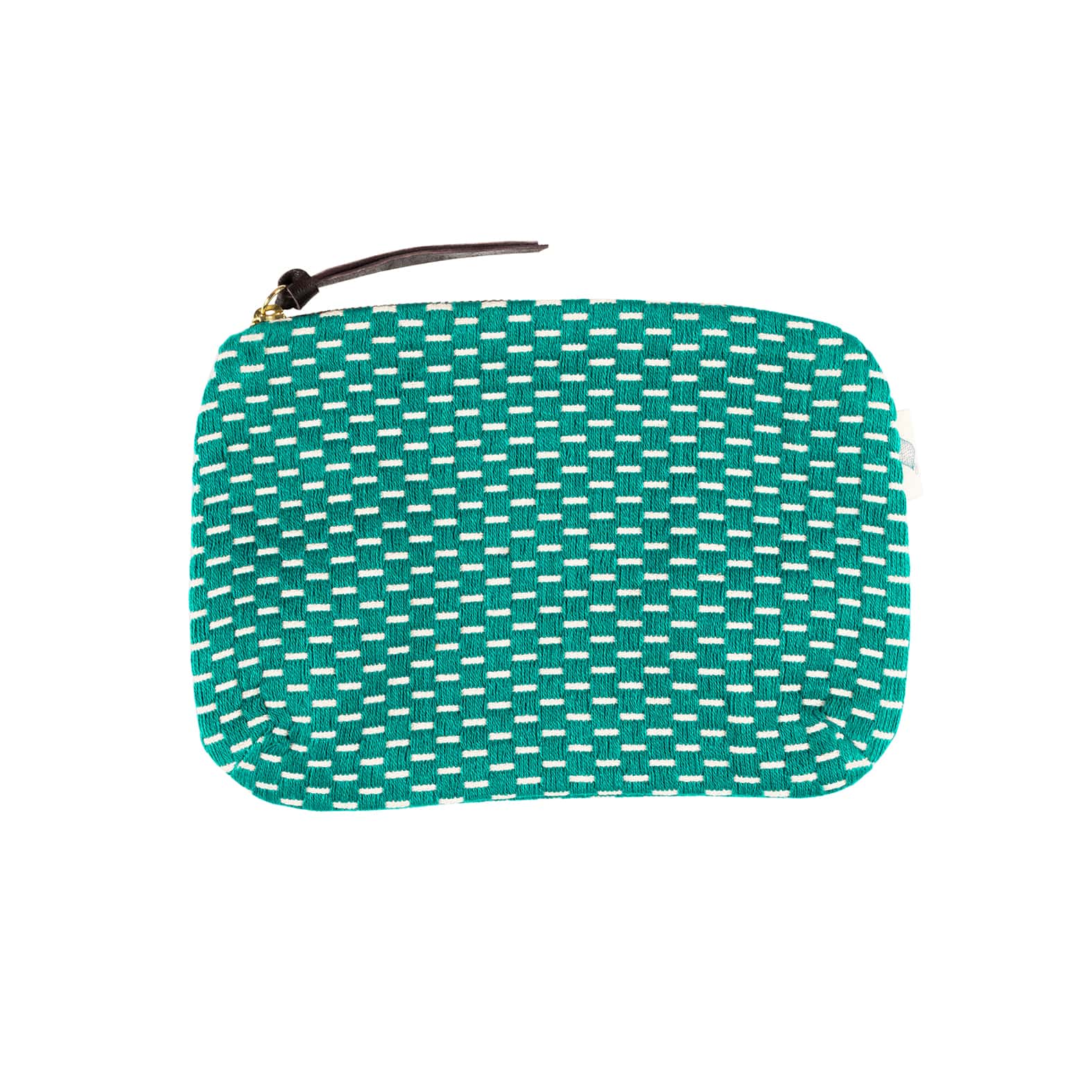 Pochette En Tissu Fleurie Neuve - Dimensions 25,5 X 13 Cm, Fermeture Éclair, Personnalisable