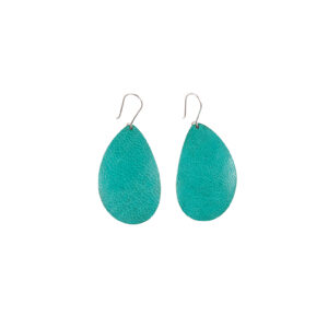 BOUCLES D'OREILLES OVALES - Turquoise